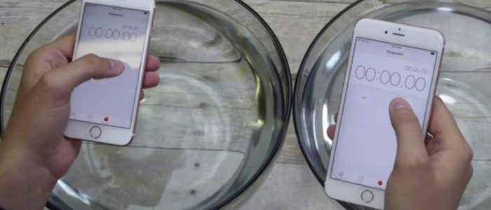iPhone 6S water test