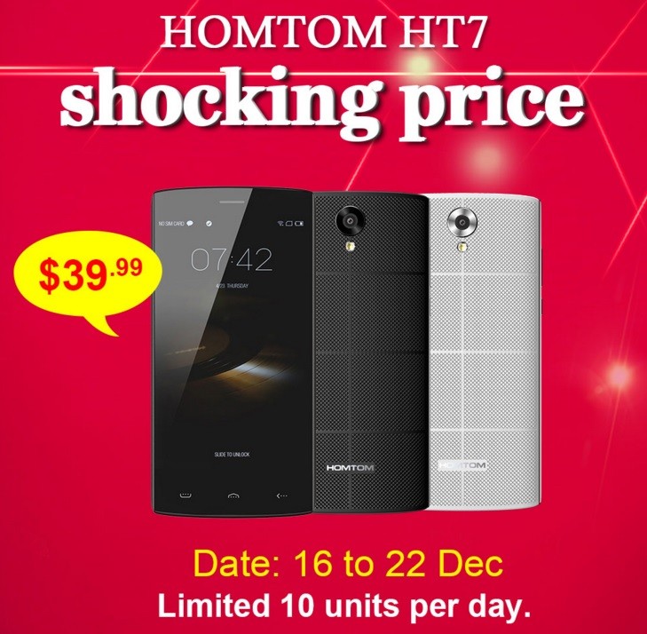 Homtom HT7 Gearbest