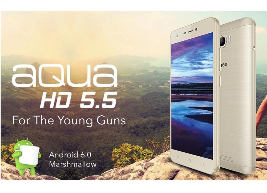Intex Aqua HD 5.5 Handset Listed online with full features and Price Details