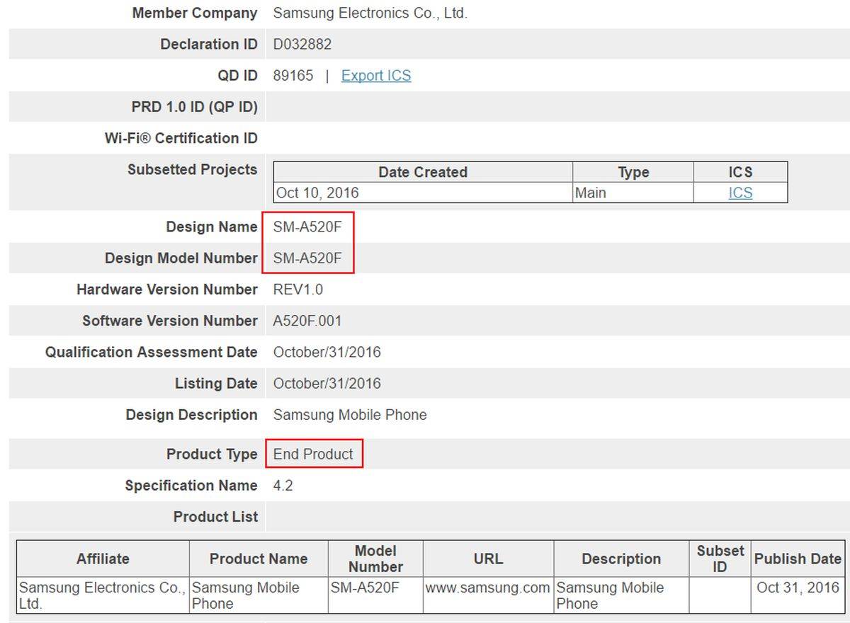 galaxy-a5-2017-bluetooth-certification