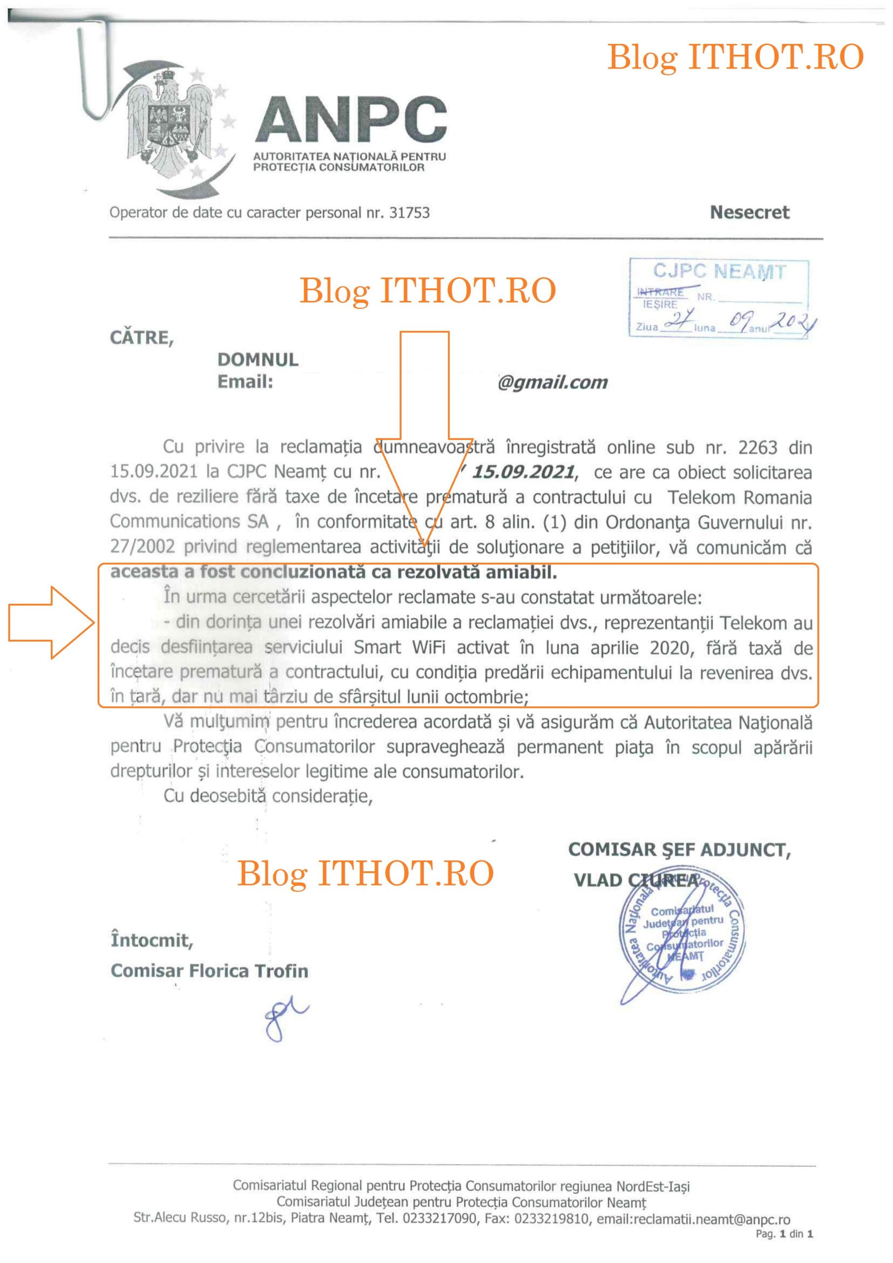 Grab ugly Anonymous Reziliere contract cu Telekom Romania! Iată ce trebuie să faci...